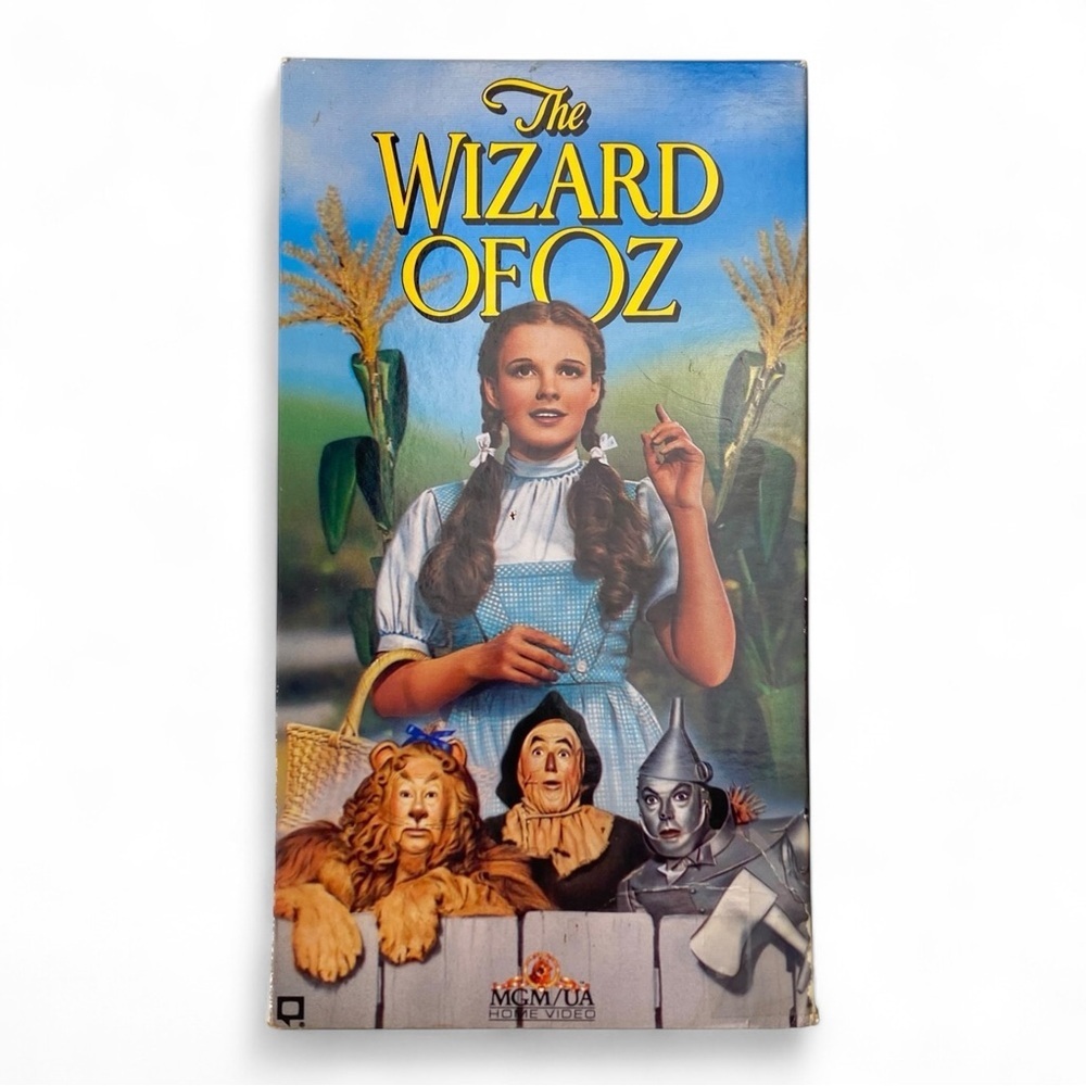 The Wizard of Oz VHS Tape (MGM/UA Home Video) Vintage Classic Movie 1991​